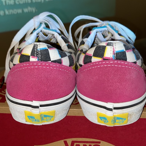 Vans Old Skool Crazy Checks Multi - Picture 3 of 8